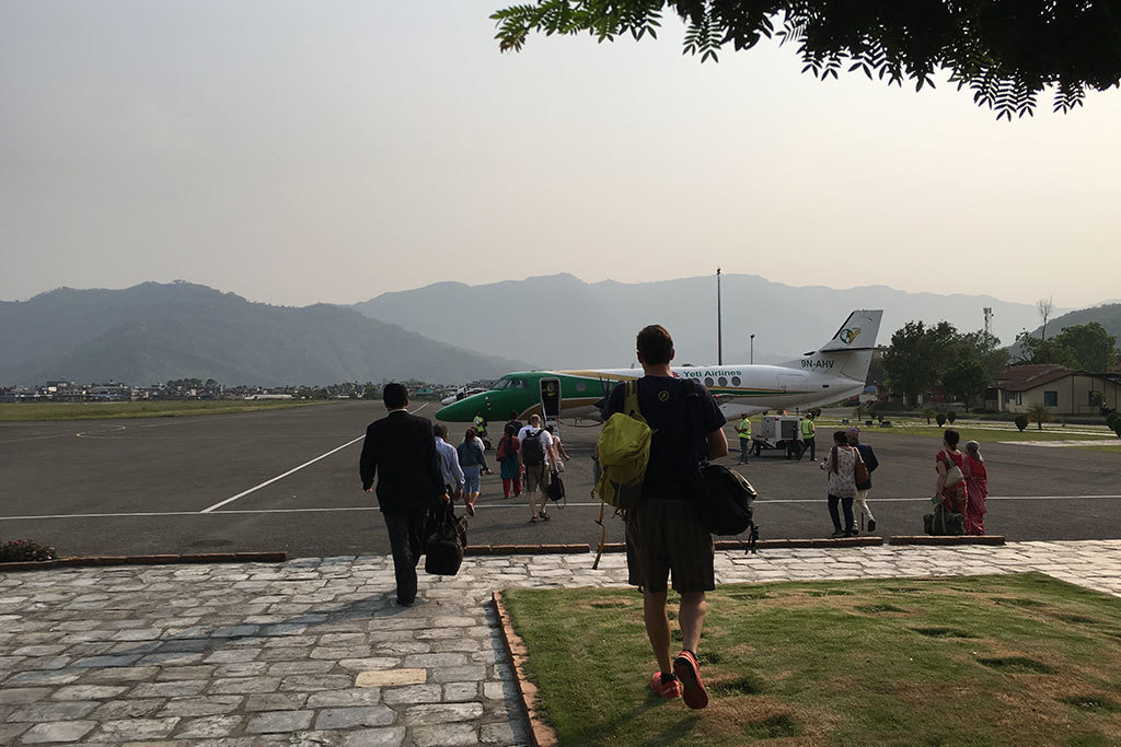 Pokhara's airport